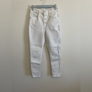 Madewell White Jeans